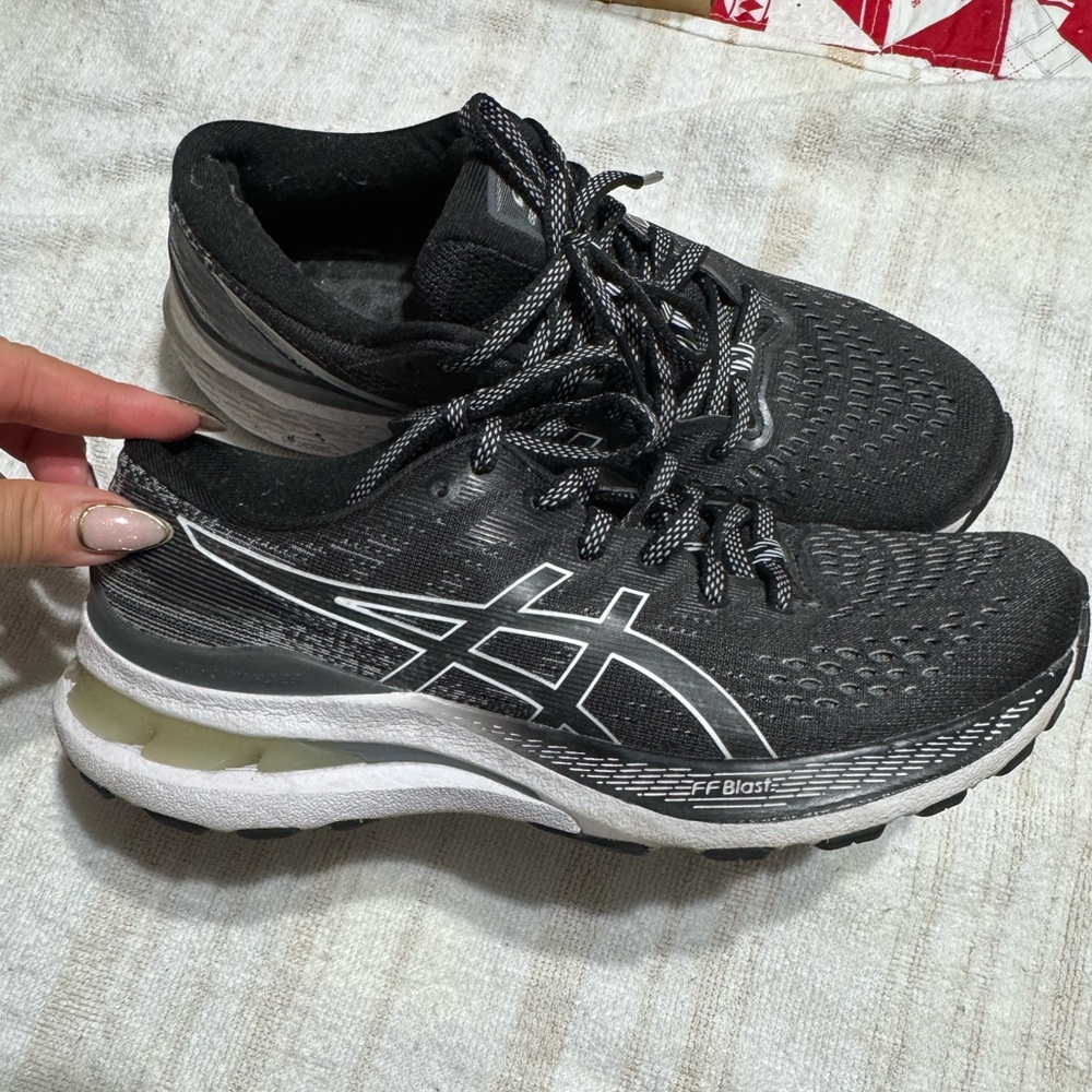 ASICS Black Running Shoes